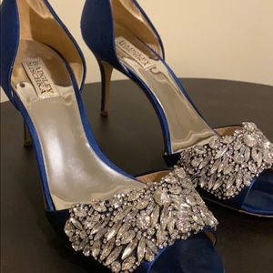 Badgley Mischka Hansen Crystal Embellished Sandal